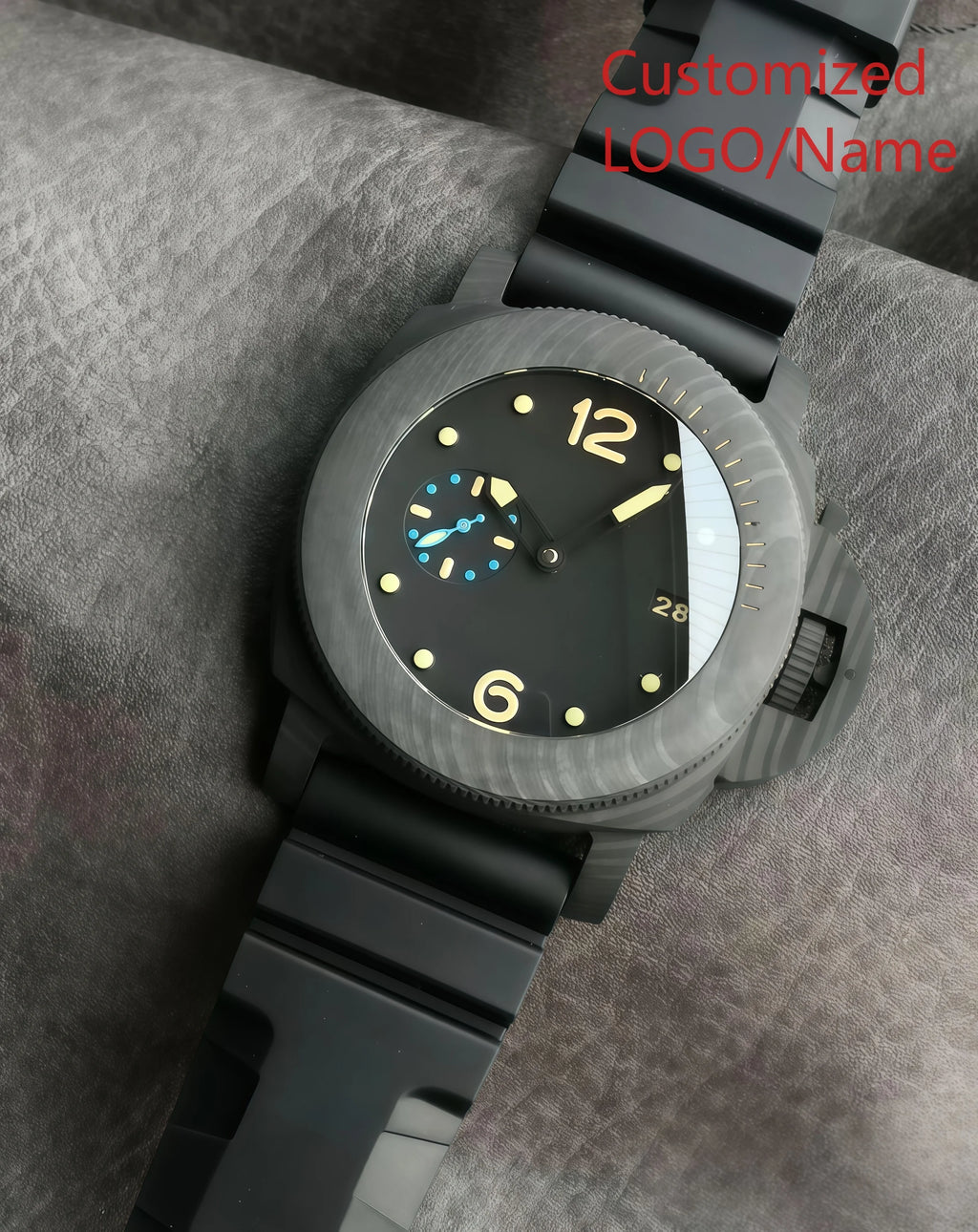 A182 Store Customized Watches 46mm Men's Watch with 904L Automatic Mechanical Movement