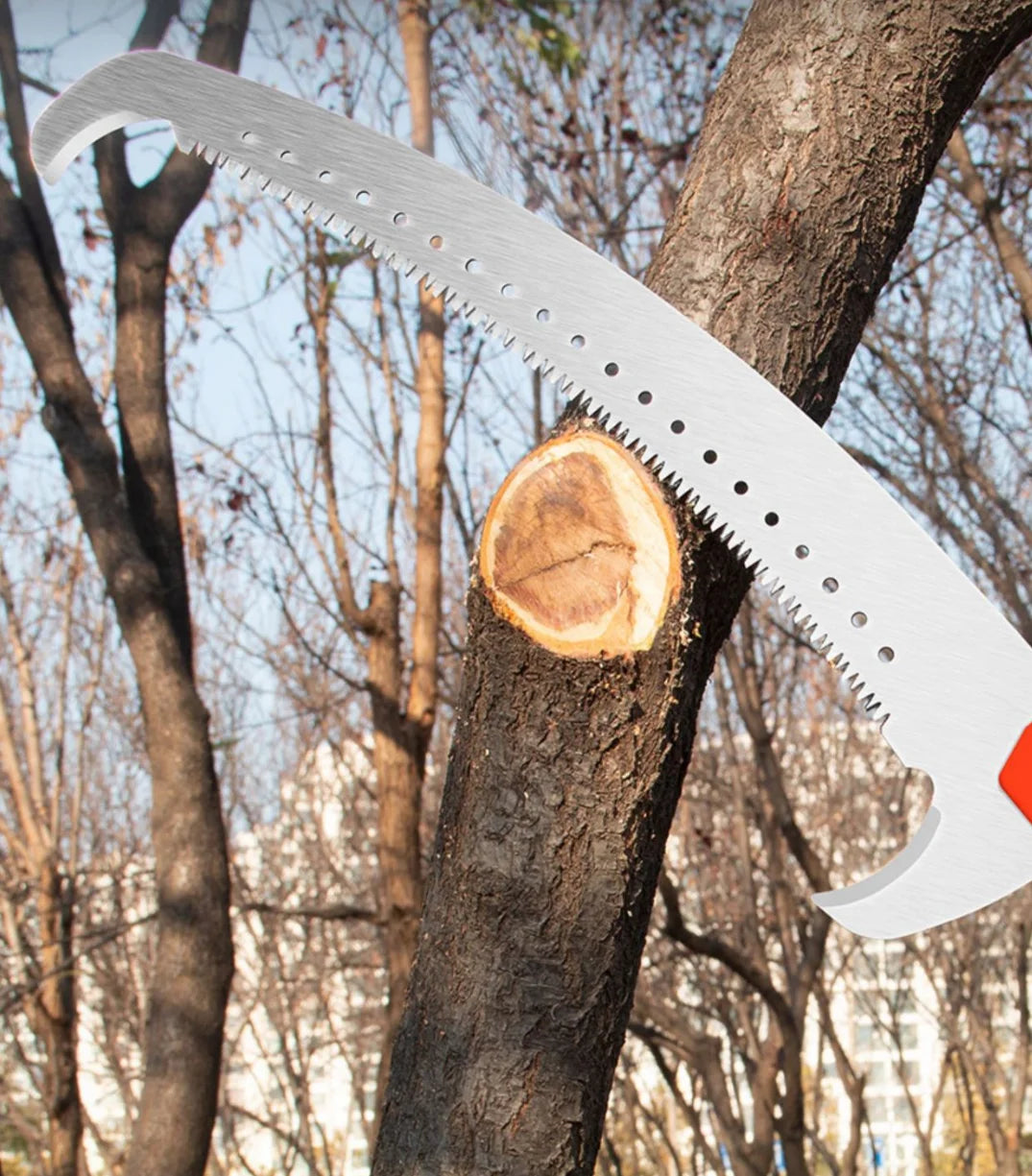 3 M long telescopic rod pruning saw portable garden fruit tree pruning tool multi-functional high altitude high branch saw