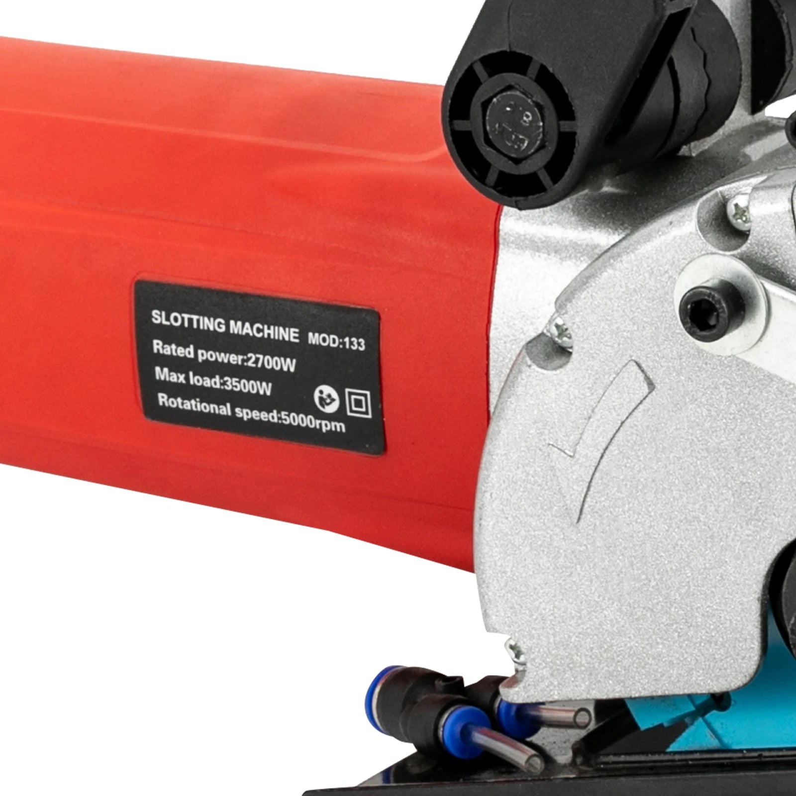 2700W Wall Chaser Concrete Cutter 133mm Concrete Circular Saw Slotter Electric Laser Aiming Groove Slotting Machine