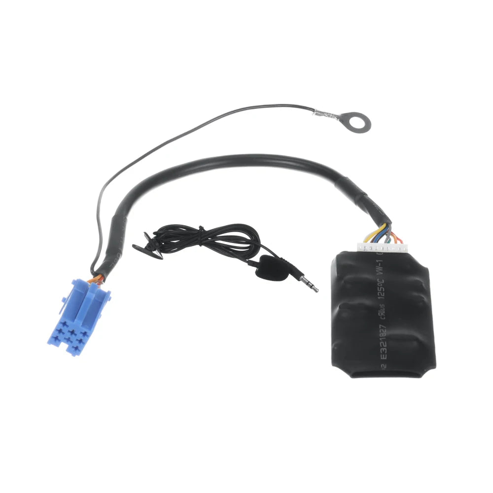 Car Bluetooth Kit AUX 12 Pin Handsfree Adapter Interface For Audi Skoda VW Seat CD Radio MP3 Audio Music Input Quadlock