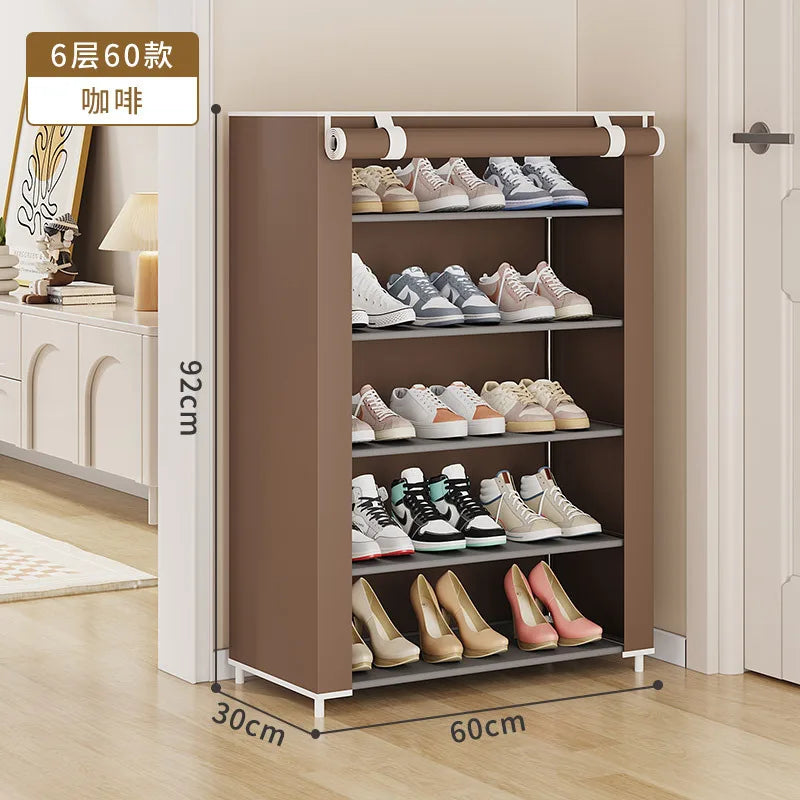 Shoe Cabinet Furniture Shoe Rack Space Saving Container for Shoes Living Room Cabinets Storage Cube Furniture Hall With Bank