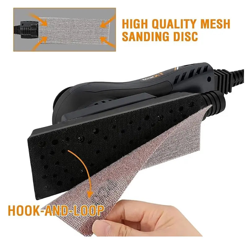 MAXXT Electric Orbital Sander R7303 R7307 220V 110V Automatic Car Polishing Machine for Woodworking Sanding Grinding Tool