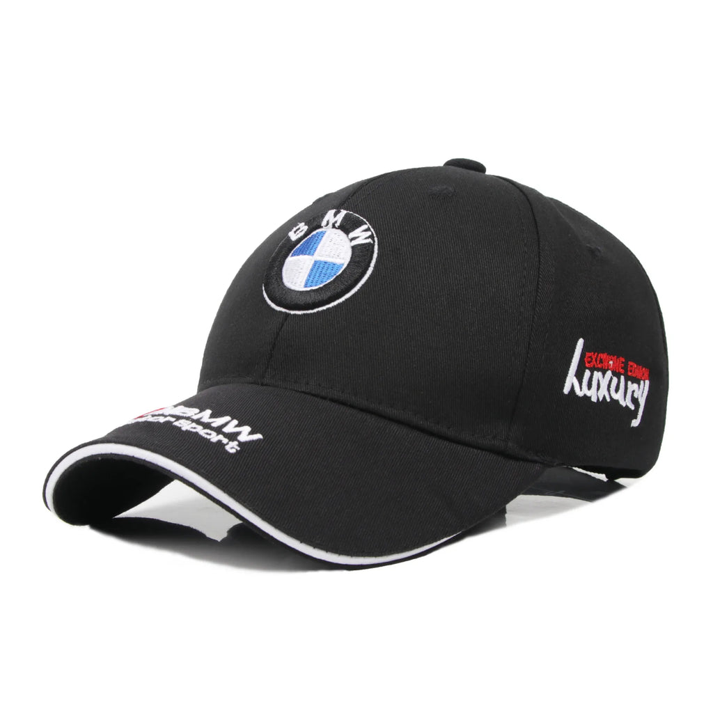 For BMW Motorsport Emblem Outdoor Summer Sport Hat Embroidery Baseball Cap Spring Autumn Outdoor Sunscreen Hat interior sticker