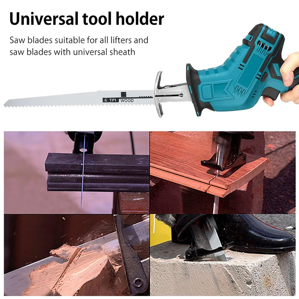 10Pcs Reciprocating Saw Blades Multi-Purpose Saber Saw Handsaw for Wood Metal Plastic Pipe Cutting Power Tool Accessories