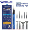 MECHANIC GDR2 Electric Polishing Pen 9pcs Diamond Grinding Heads for IC Chip Grinding PCB Cutting Phone Repair Tools