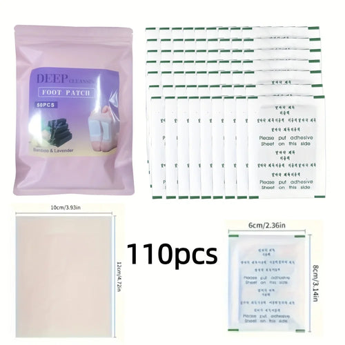 110pcs Foot Patches- for Foot Care Essentials, Gift for Parents For Men Women, Foot Patche Herbal, convenient use