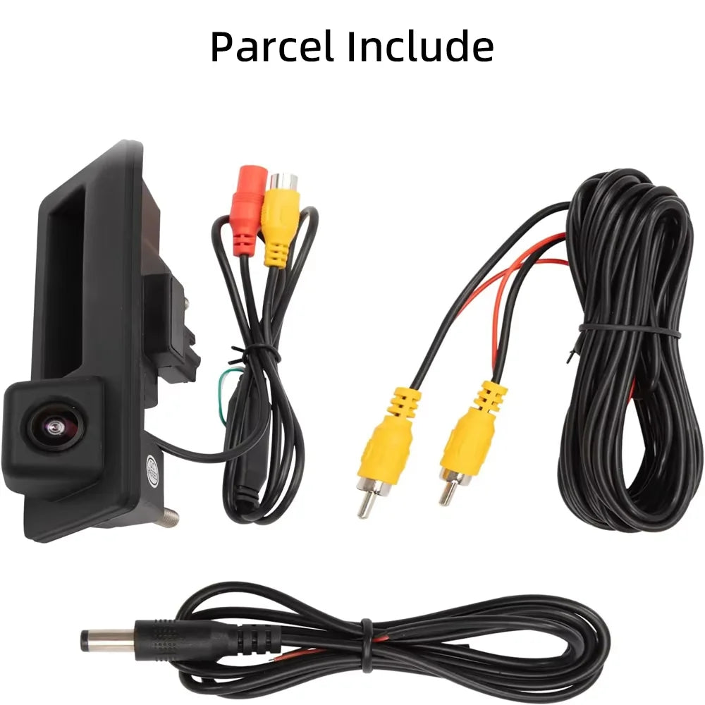 Cars Reverse Backup Trunk Handle Parking Rear Camera For Audi A4 B8 Q3 Q5 A5 A8 S5 A3 A6 C7 A7 Q7 Rearview
