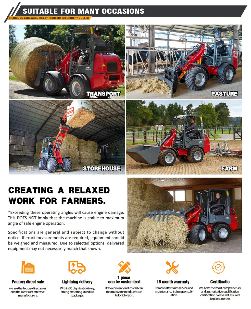 Cheap New design 4x4 mini loader wheel loader mini wheel loader Multifunctional compact Diesel Loader Customizablefor sale