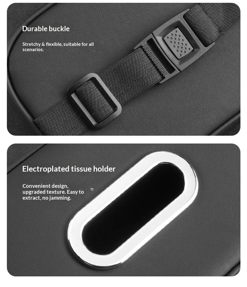 Suitable for JAECOO J5 J6 J7plus jaecoo J8 J7Phev car center console car mounted tissue box hanging bag tissue bag