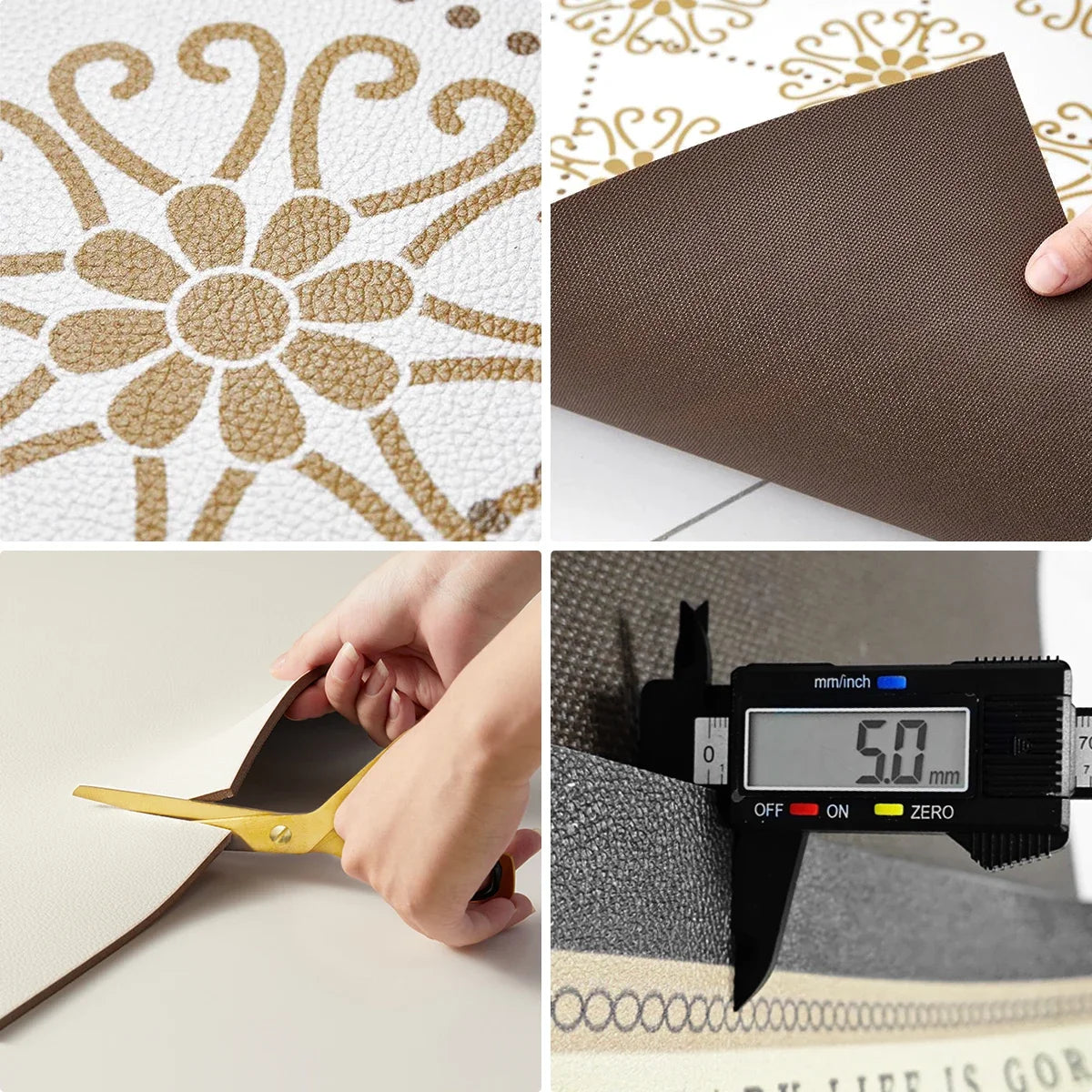 Kitchen Rug Pvc Waterproof Leather Carpet Black Long Floor Mat Non-slip Oil-proof Home Decoration Rugs Alfombras De Cocina
