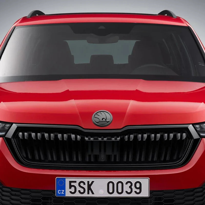 80mm 90mm ABS Emblem For Skoda Fabia 1 2 Octavia a7 RS Superb Rapid Yeti Karoq Vision Car Head Front Rear Boot Tailgate Sticker