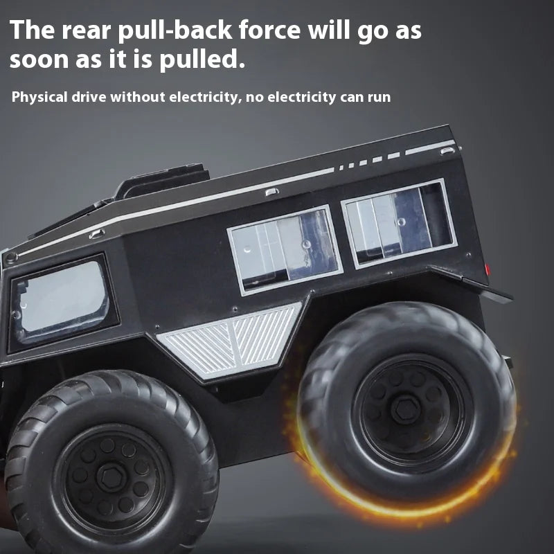 1:24 Scale Sherp ATV Model Car with LED Lights - Realistic Detail for Kids' Adventure Play - Cross-Country Fun, Toy Vehicle