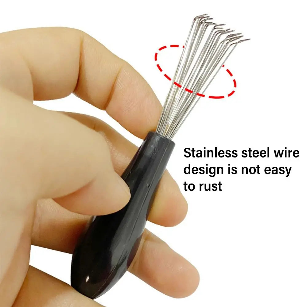 Plastic Handle Comb Hair Brush Cleaner Hand Tool Embedded Beauty Tools Comb Hair Remover Multifunctional Cleaning Supplies