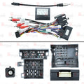 Faisceau de câbles de radio Android 16 broches pour Audi TT A3 S3 RS3 A4 S4 RS4 A6 S6 RS6 Allroad SEAT Exeo Câble d'alimentation stéréo Boîtier Canbus