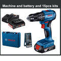 Brushless Impact Drill BOSCH GSB185LI Professional Electric Screwdriver Drill 18V Li-ion Cordless Variable Speed Electric Drill