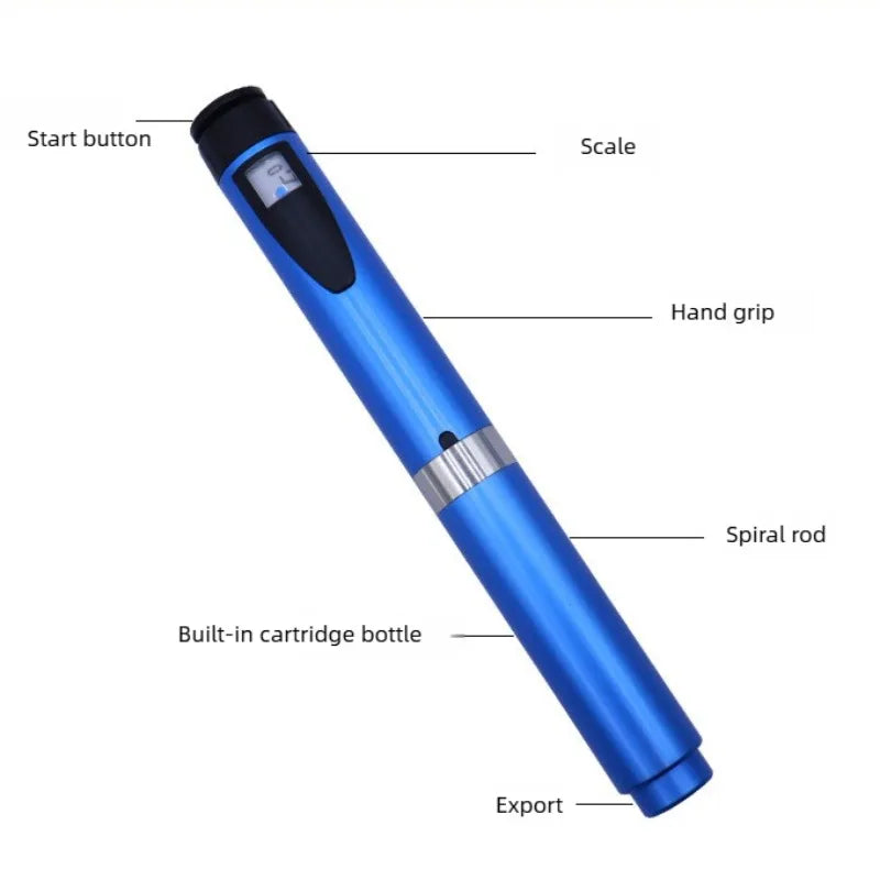 Magic Pen Wrinkle Smoothing Beauty Device, Insulin Cartridge Bottle Consumables, Reusable Injection Pen for Beauty Salon