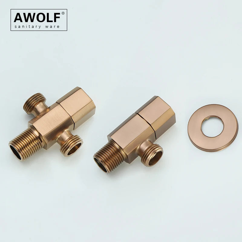 Handheld Toilet Bidet Sprayer Head Brushed Rose Gold Stainless Steel Bathroom Shattaf System Douche Kit AP2354