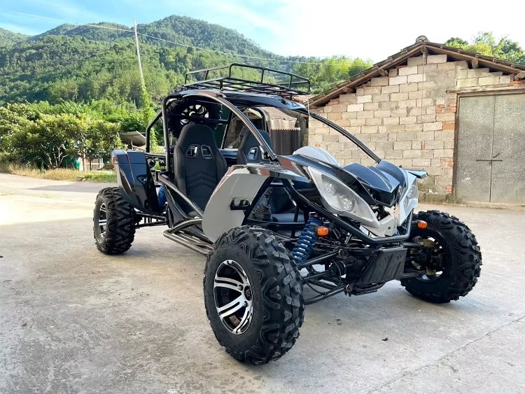 Fuel Adults 500cc Buggy 4x4 Off-road Go Kart Pedal Go Kart All-Terrain UTV Beach Drifting Bike for Sand Outdoor Adventures