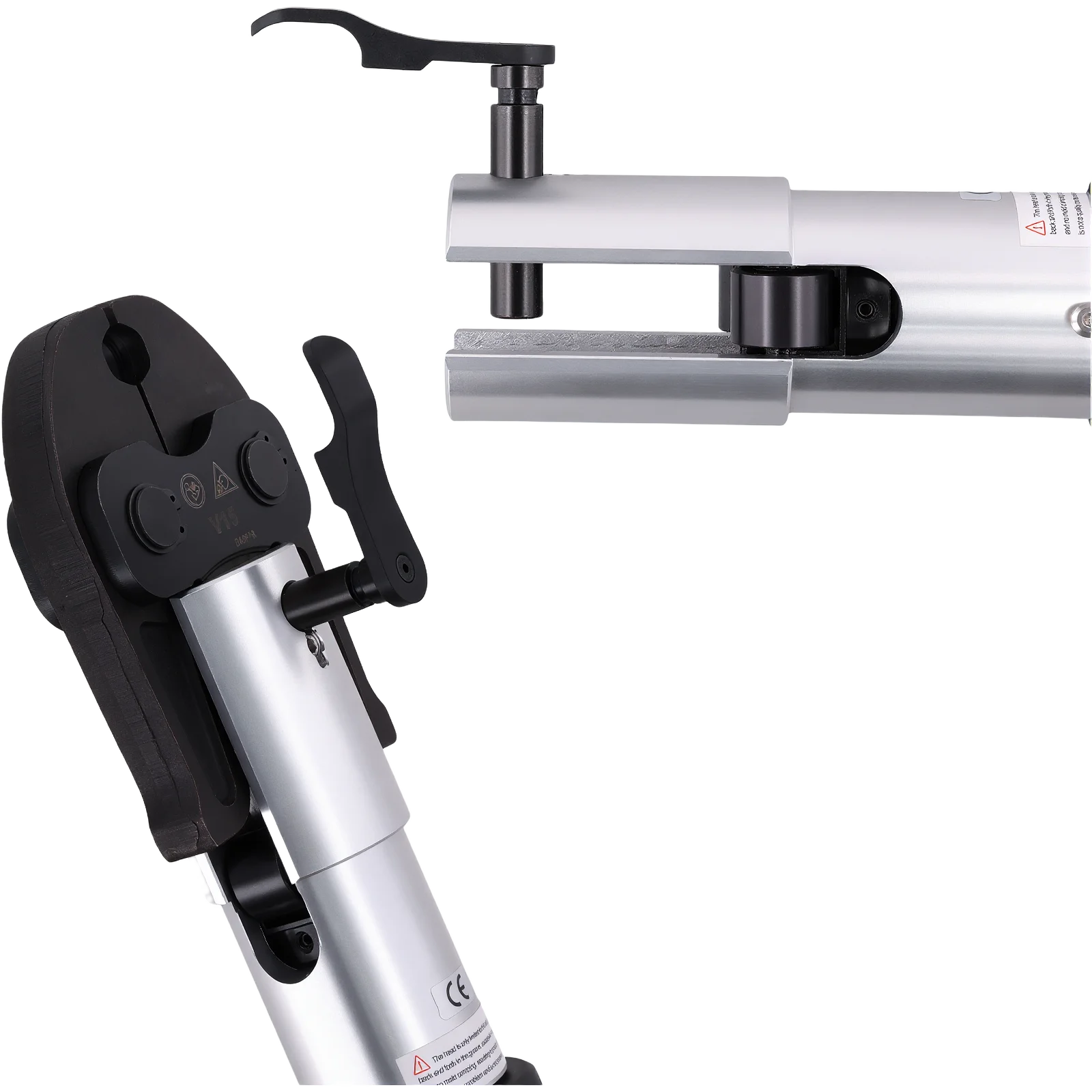 Podofo Electric Pipe Crimping Tool for TH16/20/25/26/32mm+V12/15/18/22/28mm+U16/20/25/32mm Battery Compression Tool with Jaws