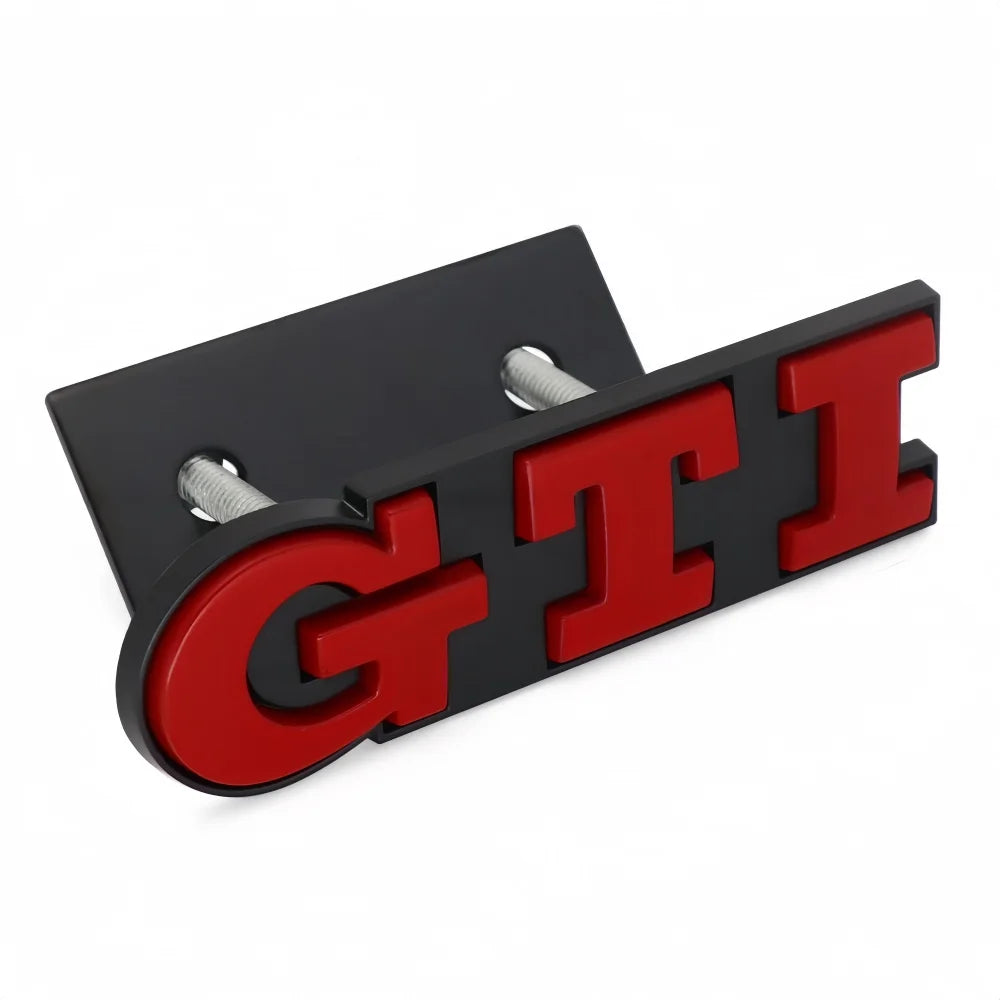 3D Metal GTI Grille Emblem