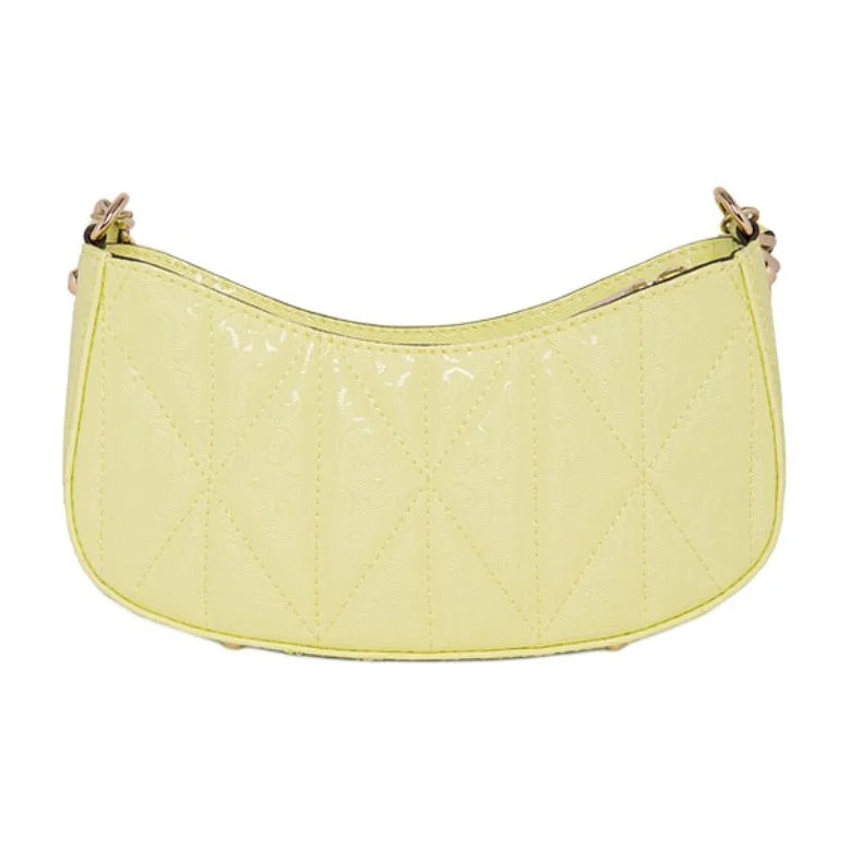 GUESS Artificial Leather Shoulder Bag Medium Women's Yellow GG966317