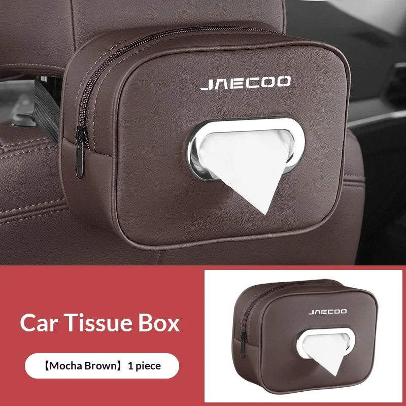 Suitable for JAECOO J5 J6 J7plus jaecoo J8 J7Phev car center console car mounted tissue box hanging bag tissue bag