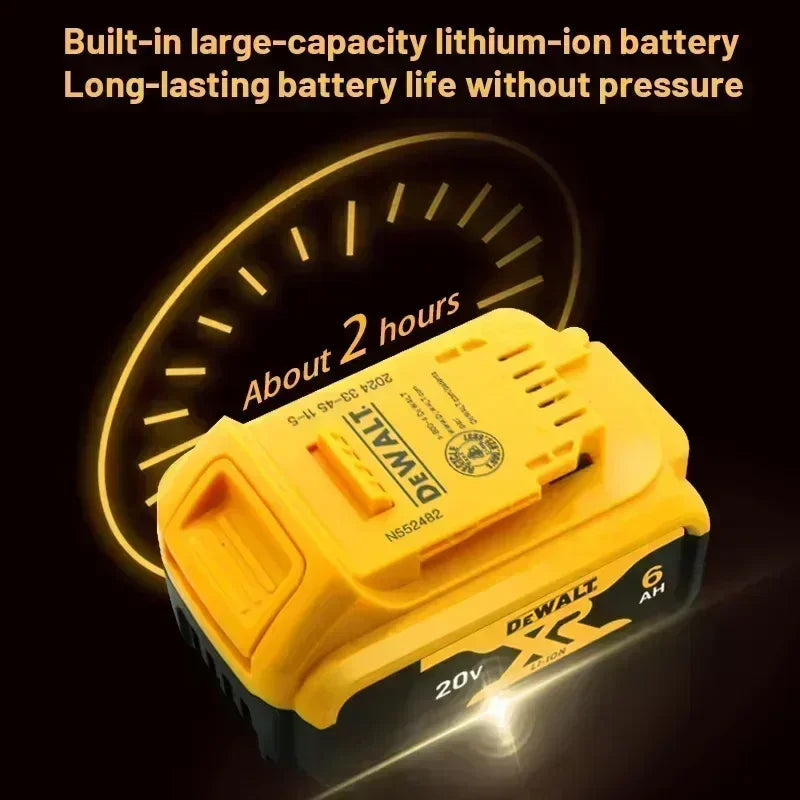 Perceuse-visseuse à percussion DEWALT Lithium 20V Rechargeable sans balais compacte DCD805