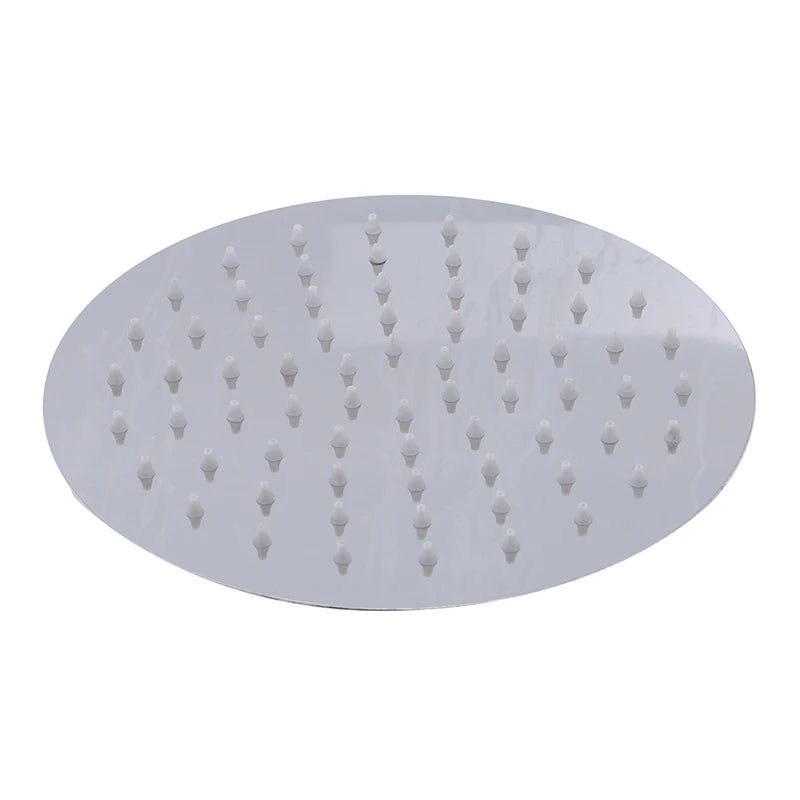 Pommes de douche cascade ultra-minces en acier inoxydable de haute qualité 10/8/6 pouces, pommes de douche effet pluie carrées et rondes 2024 NOUVEAU