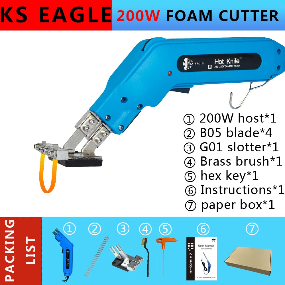 KS EAGLE Electric Foam Cutter Hot Wire Thermal Knife for Polystyrene Cut Styrofoam Knife Electric Hot Wire Foam Cutting Machine