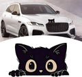 Car Sticker Accessories Poor Cat Is Stealing with Big Eyes Watch Vinyl Car Styling Cover Waterproof PVC Decals