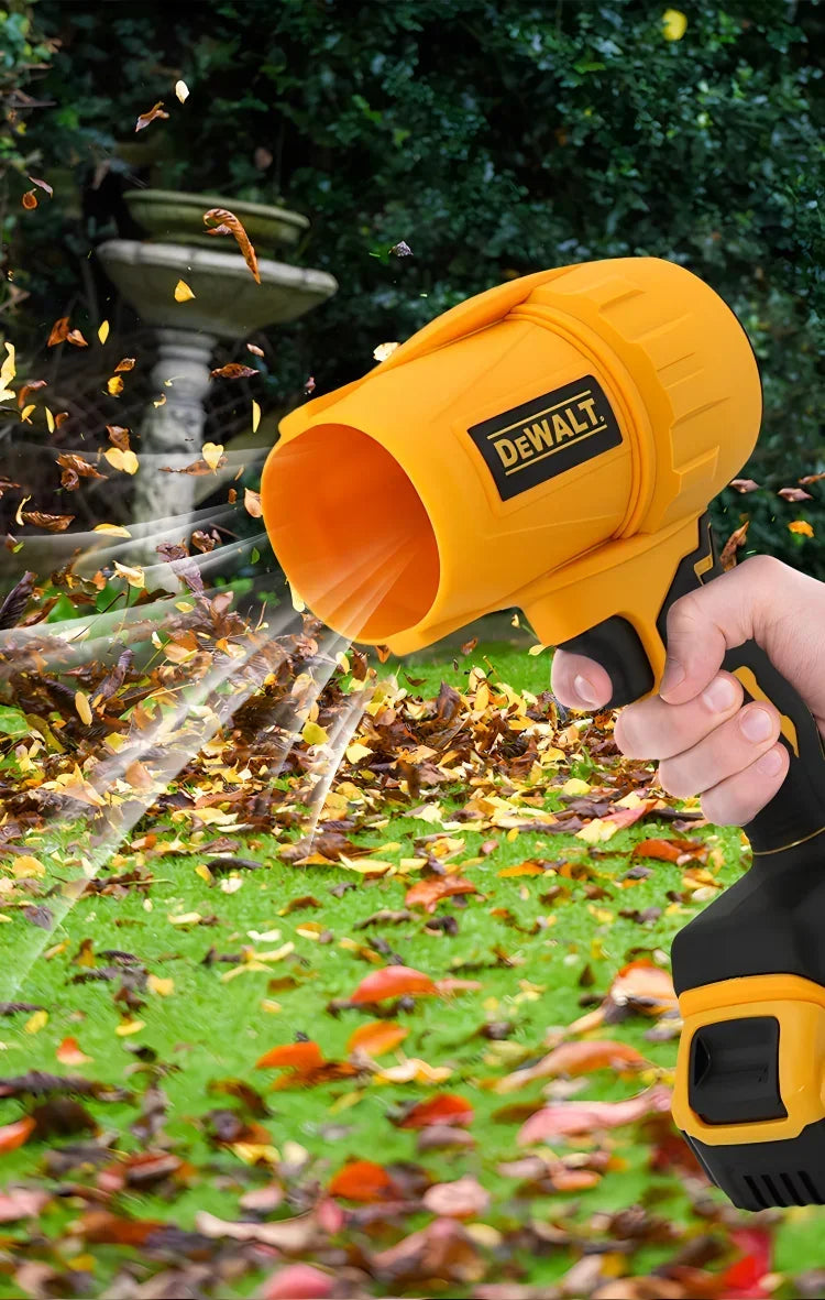 DEWALT Cordless Air Blower Brushless Turbo Fan Violent Fan 800G Thrust Handheld Dust Blowing Tool Rechargeable 20V Battery