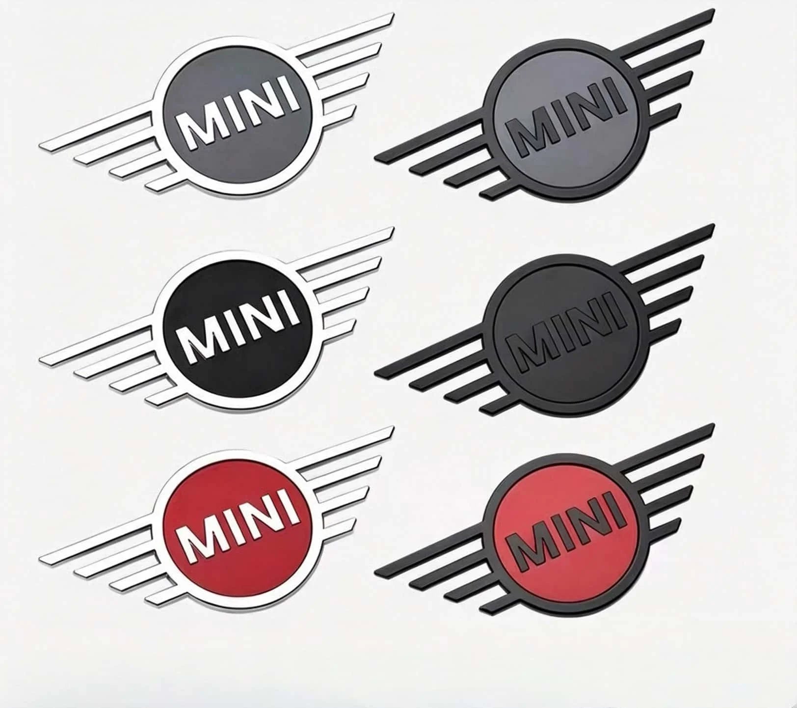 For Mini Cooper JCW Works R56 R50 F54 F55 F56 F57 F60 R52 R53 R55 R57 R58 R59 Car Metal Sticker Auto Body Trunk Decoration Cover