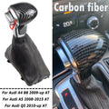 Carbon Fiber/Wood Automatic Gear Shift Knob For Audi A4 B8 2009-up/A5 2008-up/Q5 2009-2015/A6 C6 2006-2011/A6L C7 2012-2018