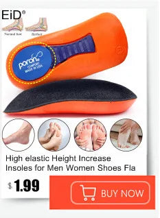 EiD New Arch Support 25mm Orthotic insole Black Leather orthotics Insoles for Flat Foot O/X Leg Corrected Shoe Sole insert pads