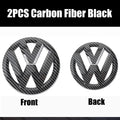 Volkswagen Car Logo Front Grille Rear Trunk Decoration Sticker For VW GTI Golf MK6 MK7 Polo Passat CC Tiguan T-ROC Jetta Arteon