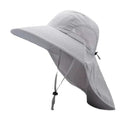 Wide Brim Baseball Hats for Women and Men Sun Defender Cooling Neck Guard Safari Cap for Hiking Fishing Outdoor Hat with Flap