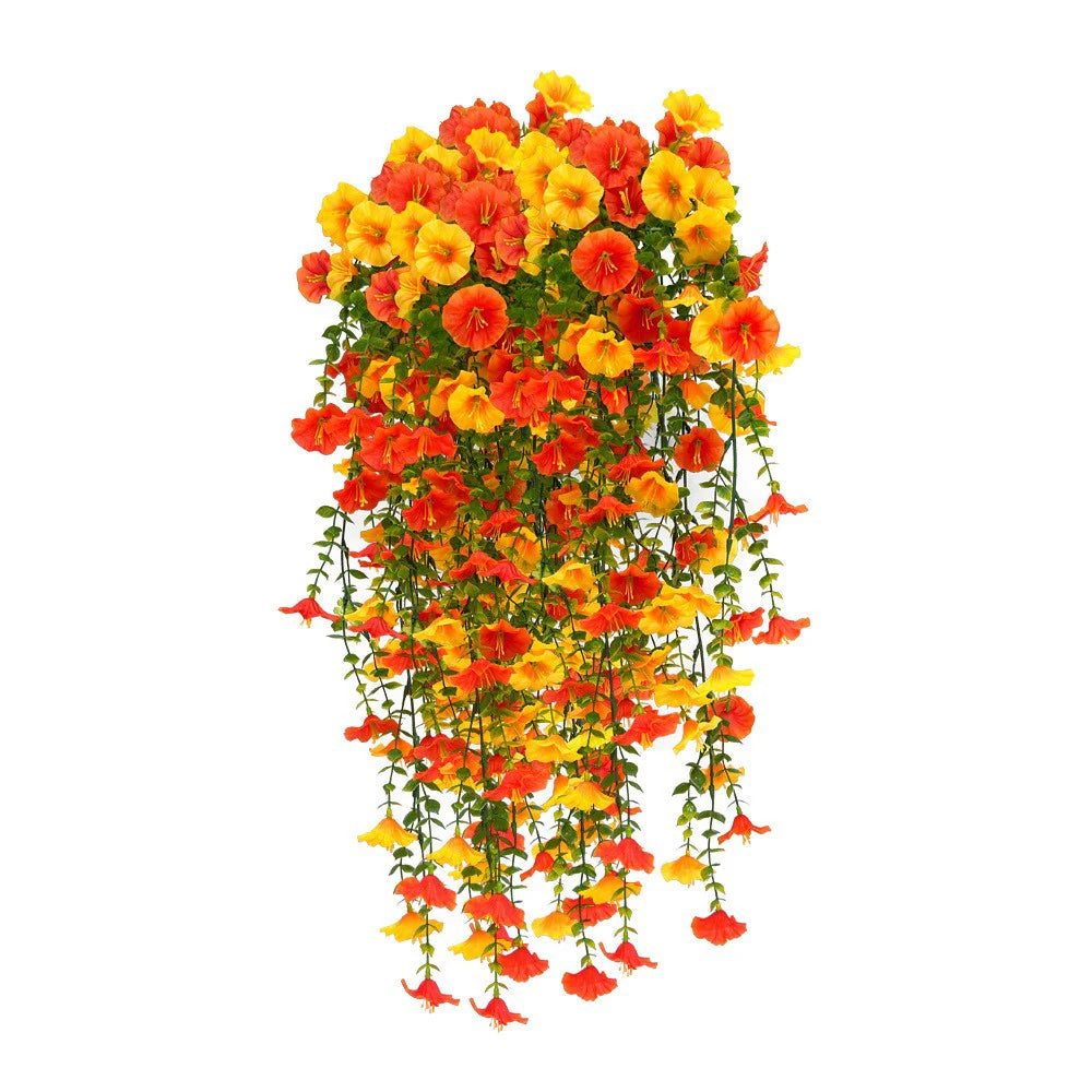 1/2pcs Artificial Morning Glory 75cm Hanging Fake Plant Fake Garland for Home Garden Wedding Outdoor Party Decor DIY Garden Arch