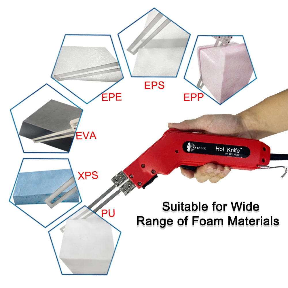 KS EAGLE Electric Foam Cutter Hot Wire Thermal Knife for Polystyrene Cut Styrofoam Knife Electric Hot Wire Foam Cutting Machine
