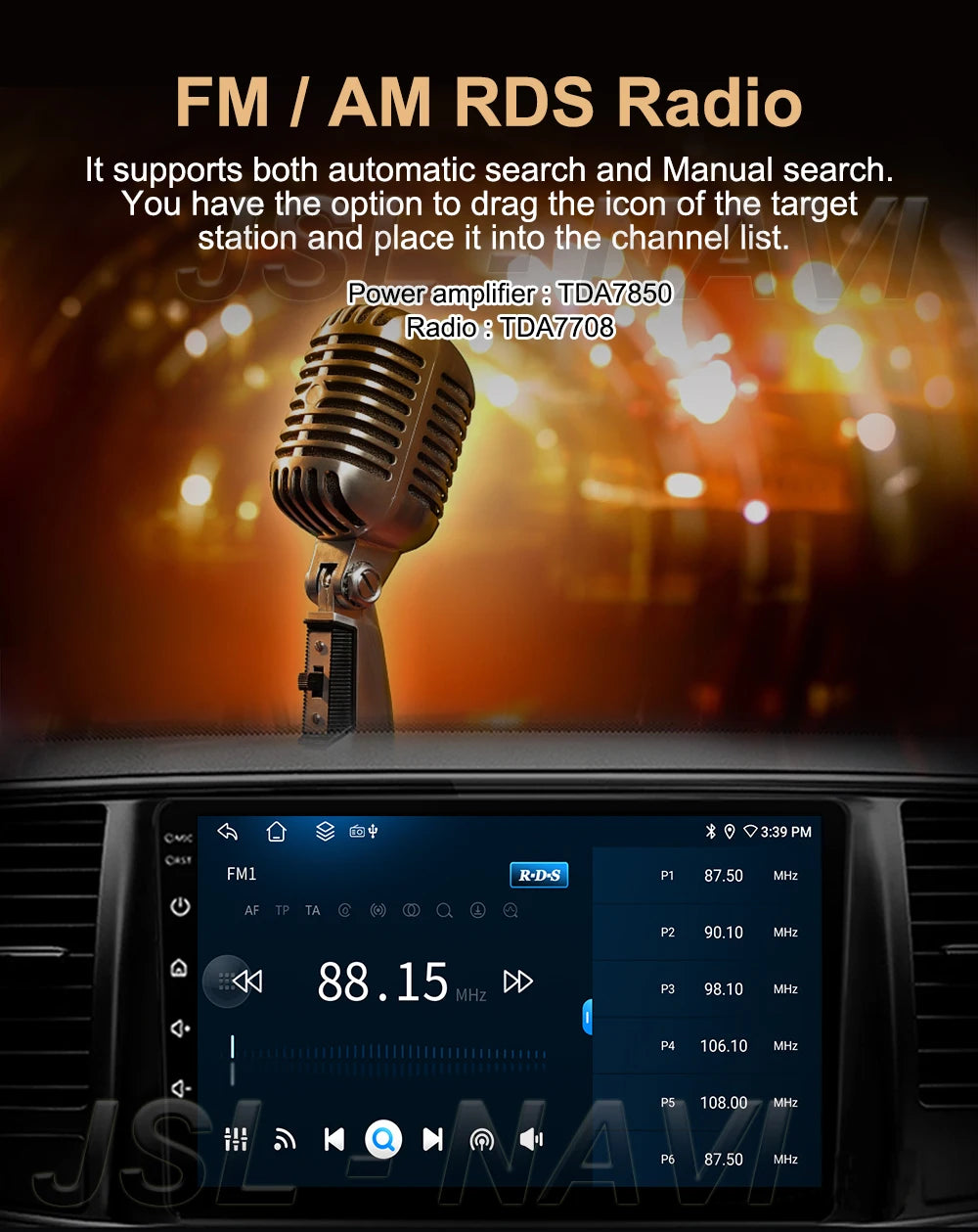 Car Radio Android Auto Stereo For Volkswagen VW Sharan SEAT Alhambra 7N 2010-2022 Multimedia Player GPS Carplay 4G BT Wifi Video