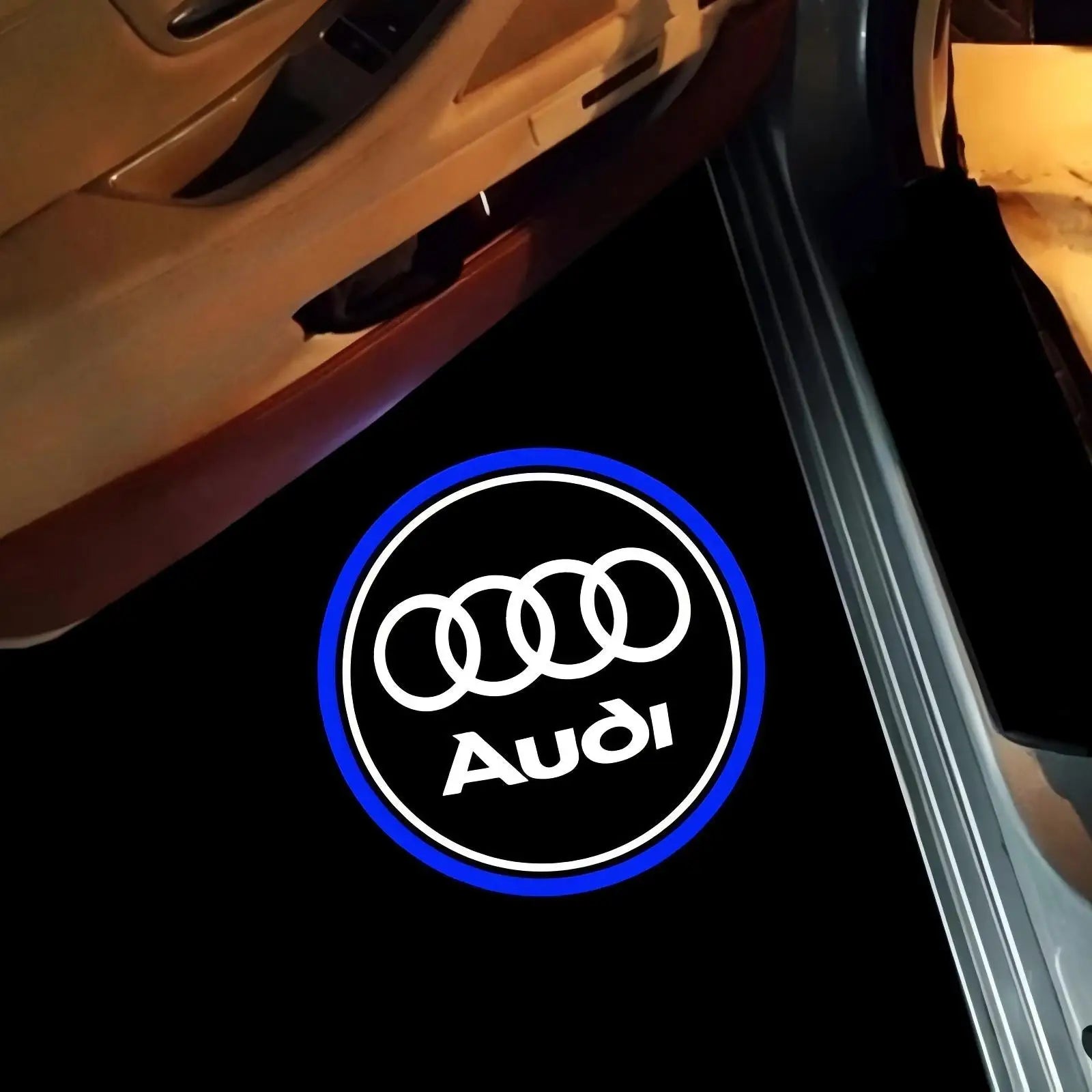 HD Car Door Welcome Light Led Projector Lamp For Audi A3 A4 B8 8P 8V A6 C7 A5 Q5 B7 B6 B9 SLINE QUTTRO RS SQ5 Q3 Q7 S3 S4 S5 Q5