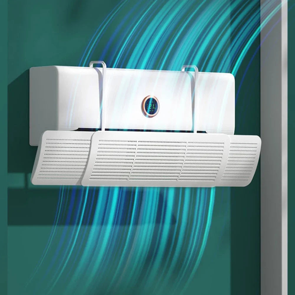 Air Conditioning Windshield Anti-Direct Blowing Universal Windproof Wall-Mounted Air Outlet Baffle Confinement Cold Air Guide