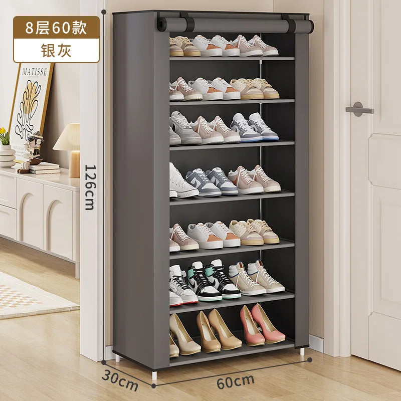Shoe Cabinet Furniture Shoe Rack Space Saving Container for Shoes Living Room Cabinets Storage Cube Furniture Hall With Bank