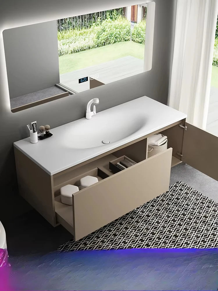 Bathroom Cabinet Storage Combination Organizer Basin Washbasin Home Furniture for Kitchen Countertop And Bathroom Decor