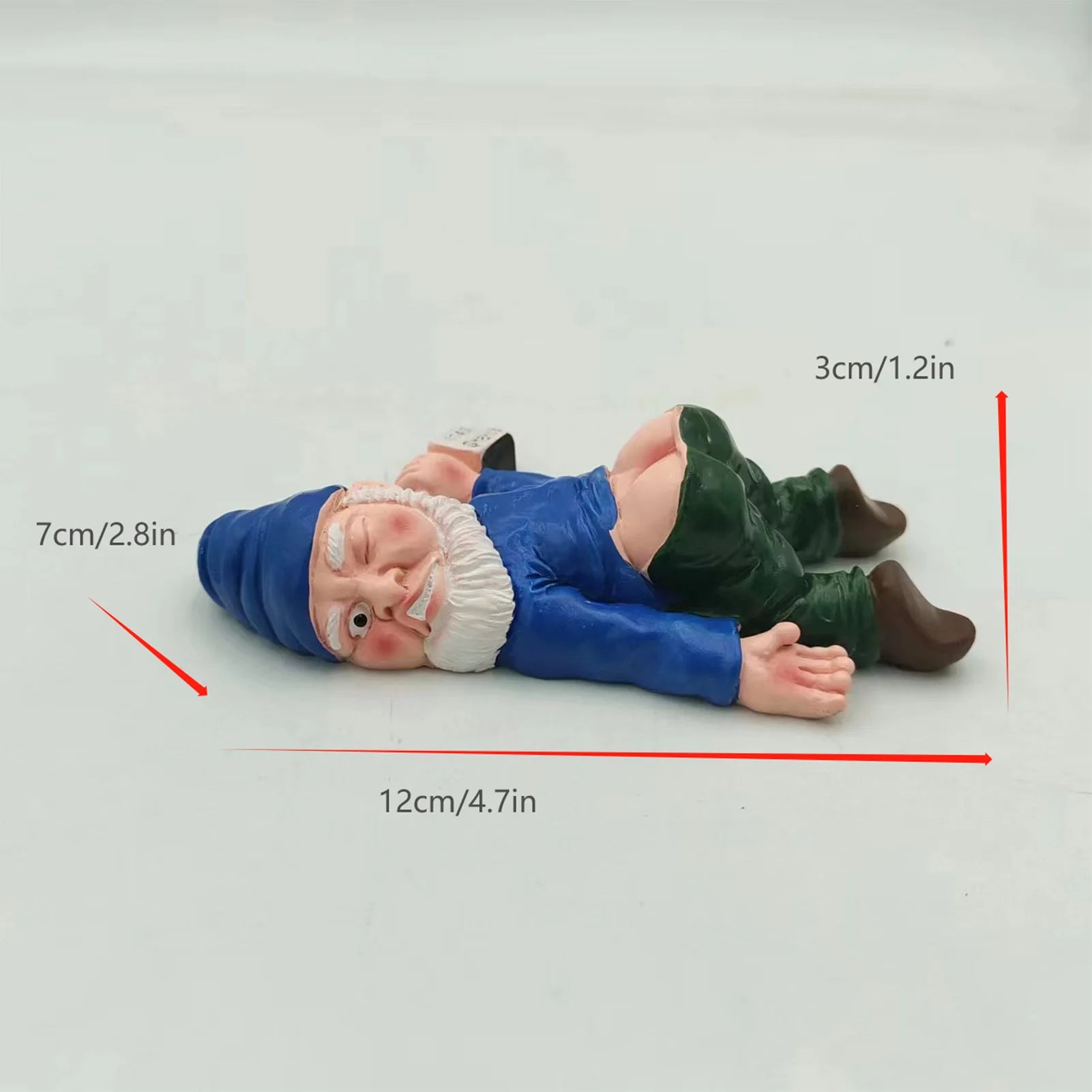 Drunk Garden Gnome Outdoor Statue Garden Gnomes Outdoor Patio Decor Birthday Gifts for Women and Men