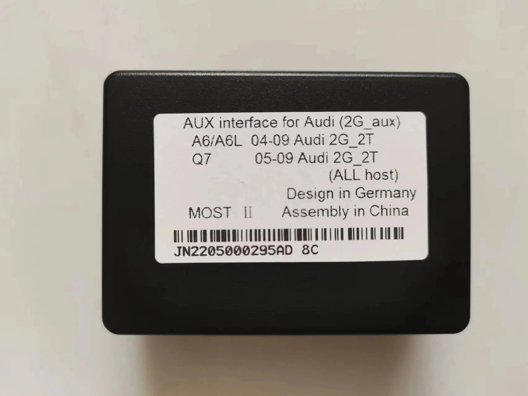 Décodeur de fibre optique AMI MMI Plug and Play pour Audi A4 A5 A6 Q7