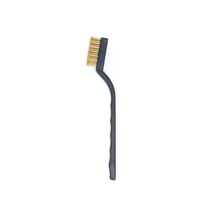 Wire Brush Set Curved Handle Brush Set For Cleaning Welding Slag And Rust Removal Industrial Scrubbing Brush