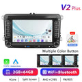 Podofo 7 "9" CarPlay Android Car Radio For Volkswagen VW Golf Passat JETTA Skoda SEAT Car Intelligent System 2din GPS Car Radio