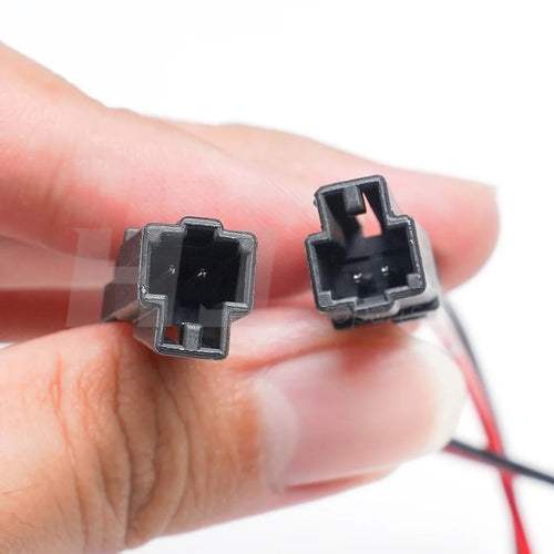 2x Prise Haut-parleur Aigus Voiture, Prise Tweeter, Subwoofer, Installation sans Perte, Adaptateur de Faisceau de Câblage Long pour Audi