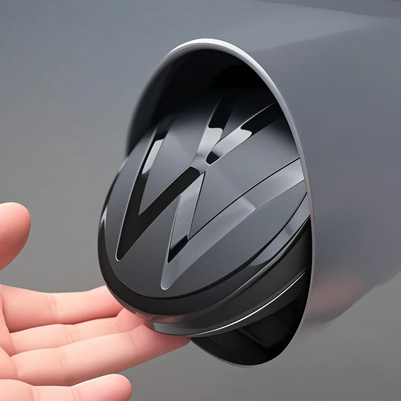 Not Affect ACC VW Car Front Grill Rear Trunk Emblem Lid Sticker For VW GTI Polo Golf MK6 Passat B6 Tiguan CC T-ROC Arteon Jetta