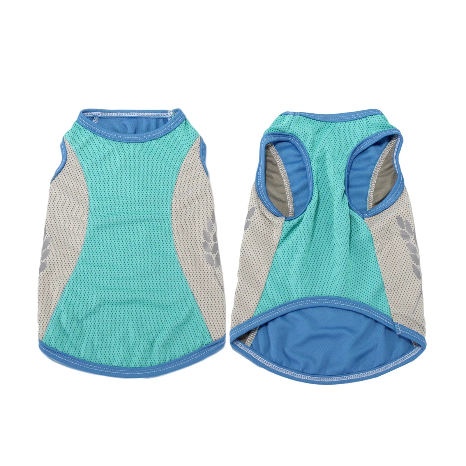 Summer Pet Dog Cooling Vest Quick Dry Pet Clothes Sun Protection Reflective Breathable Cats Outfit For Small Medium Large Dogs